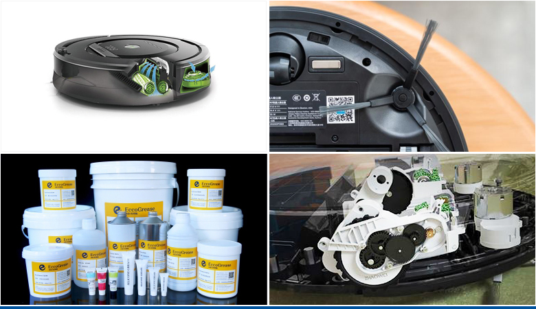 用于智能掃地機器人的低摩擦靜音潤滑脂(圖1)