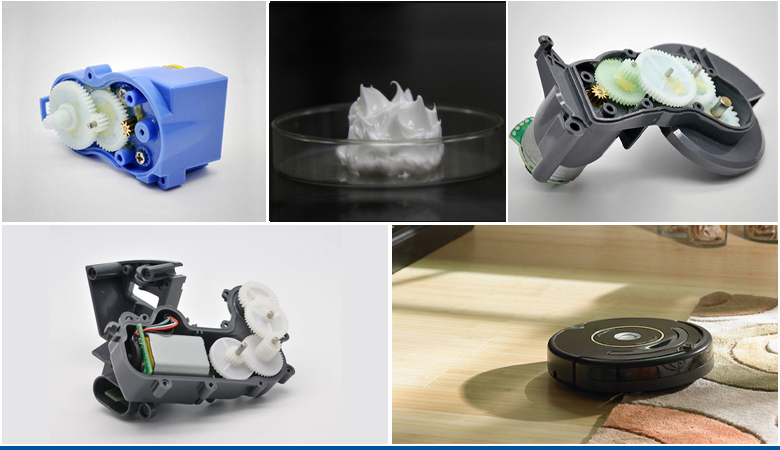 用于智能掃地機器人的低摩擦靜音潤滑脂(圖2)